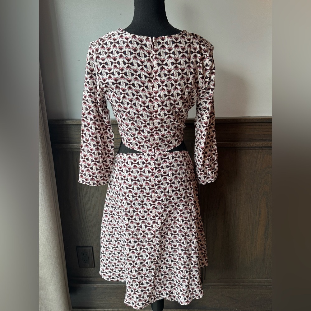 Be You Tiful boho Patterned Cut-Out Dress NWT small - Picture 4 of 10